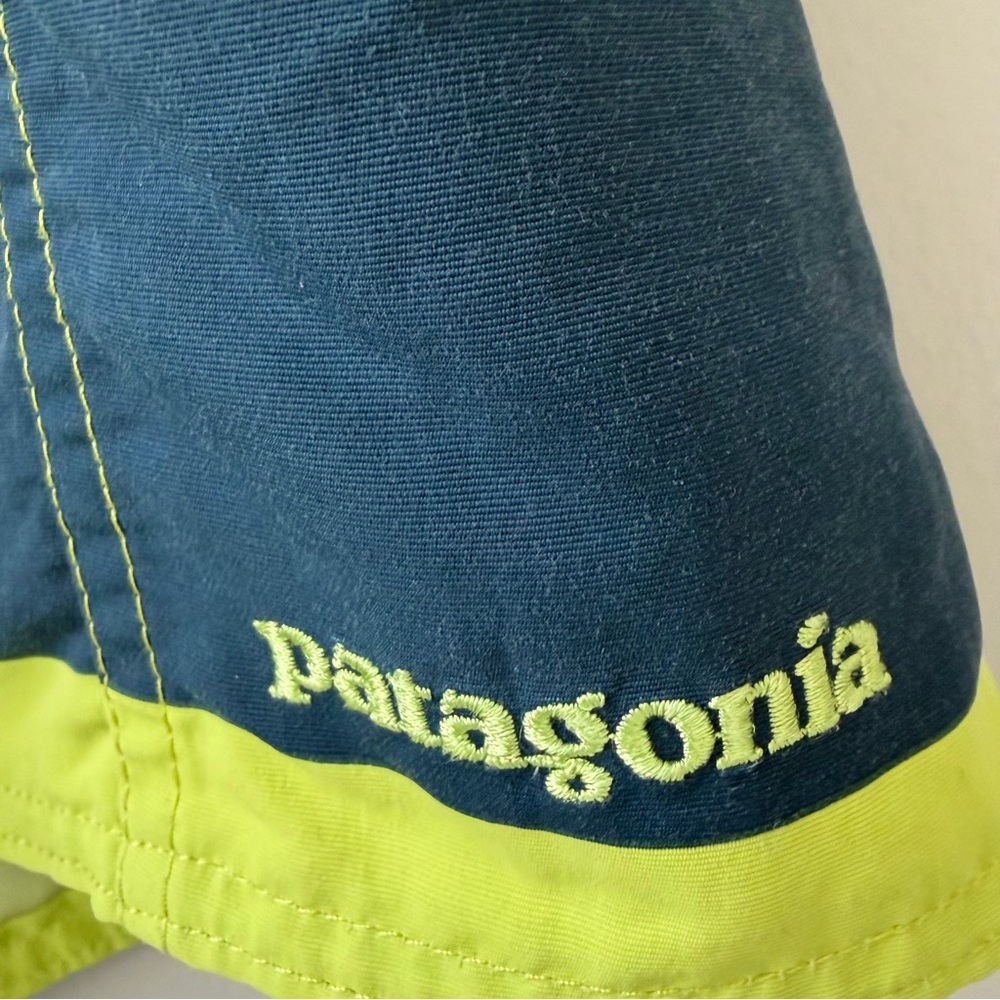 Patagonia Men's Sz 38 Multicolor Board Shorts Swimsuit Drawstring Zipper Pocket - Picture 5 of 8